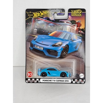 Hot Wheels 1:64 Boulevard - Porsche 718 Cayman GT4 blue